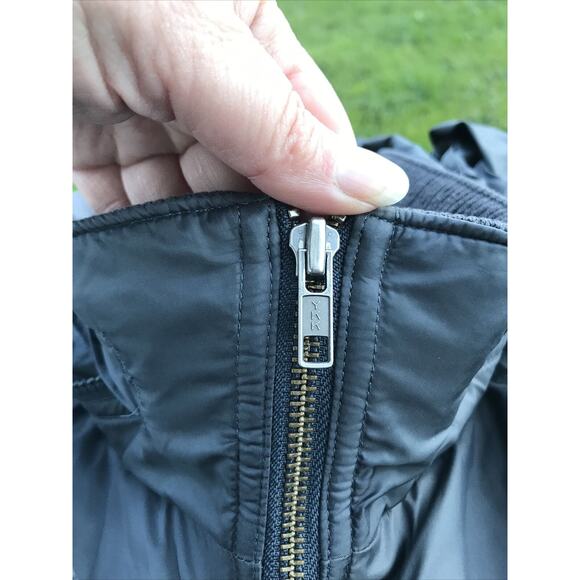 Calvin Klein Mens Full Zip Hooded Jacket Green & Gray Gunmetal Sz large READ - Picture 10 of 12